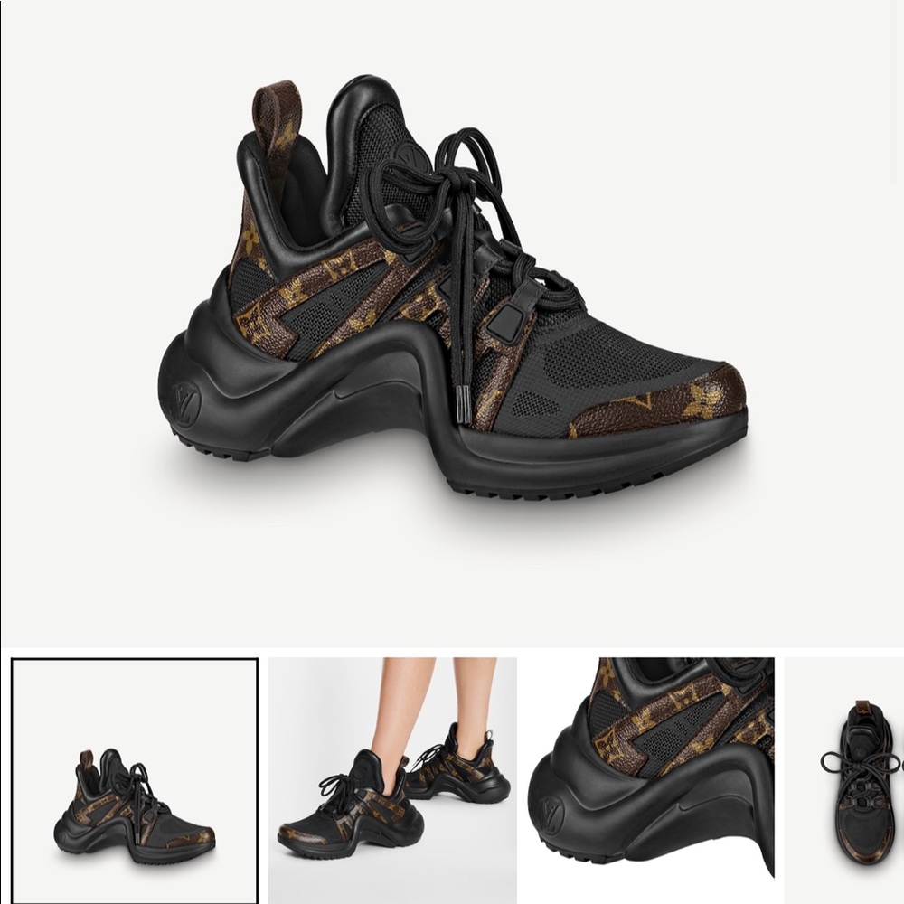 Authentic louis vuitton archlight sneaker